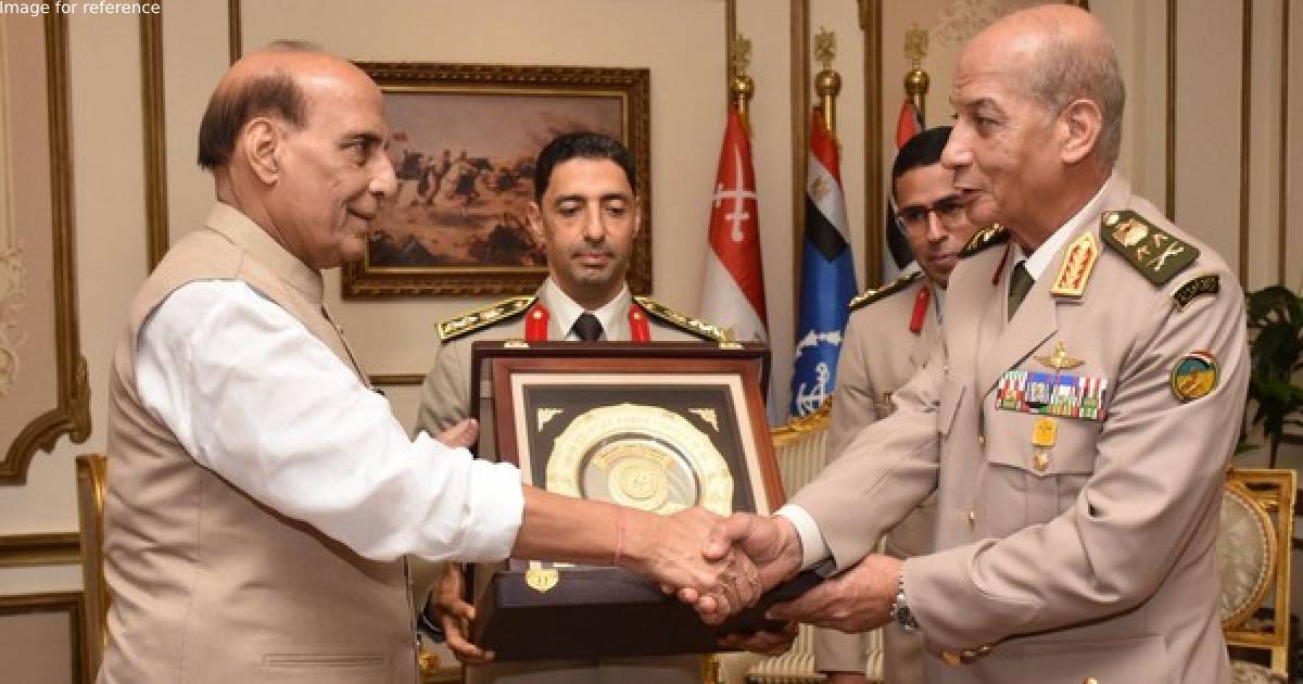 Rajnath Singh meets Egyptian counterpart, holds talks to expand bilateral defence ties